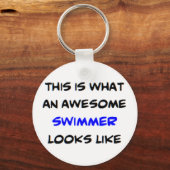 Schwimmer, phantastisch schlüsselanhänger (Vorderseite)