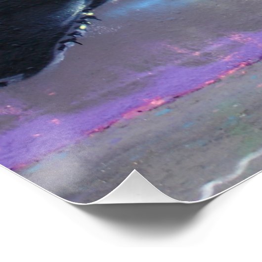 Schwimmer Poster (Ecke)