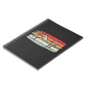 Schwimmer Retro Notizblock (Linke Seite)