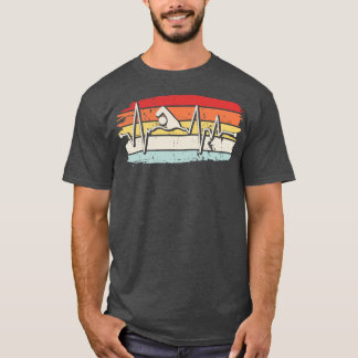 Schwimmer Retro T-Shirt