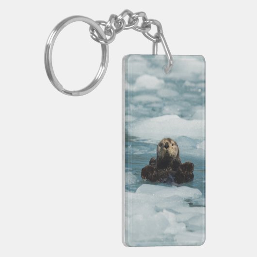 Schwimmer Schlüsselanhänger (Vorderseite links)