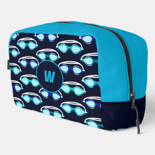 Schwimmer Schwimm-Sportteam-Monogramm Waschbeutel