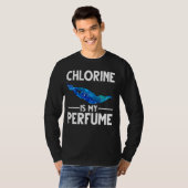 Schwimmer schwimmen Lehrer schwimmen Coaches Chlor T-Shirt (Vorne ganz)