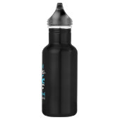 Schwimmer Schwimmen Sport Geschenk Edelstahlflasche (Rechts)