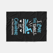 Schwimmer Schwimmen Sport Geschenk Fleecedecke (Vorderseite (Horizontal))