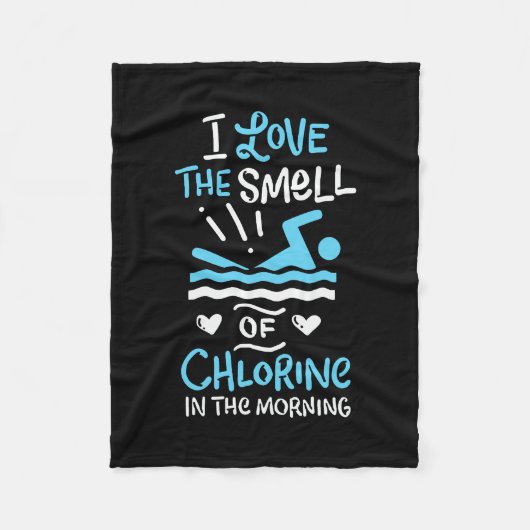 Schwimmer Schwimmen Sport Geschenk Fleecedecke (Vorderseite)
