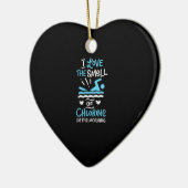 Schwimmer Schwimmen Sport Geschenk Keramik Ornament (Links)
