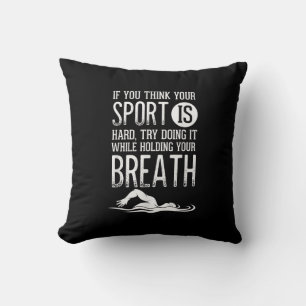 Schwimmer Schwimmer Sportübungen Kissen