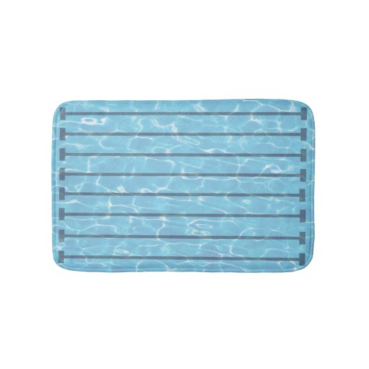 Schwimmer Schwimmteam Pool Badematte (Vorderseite)