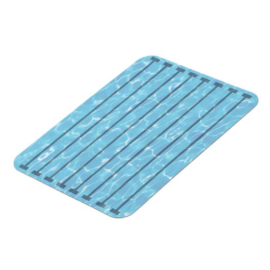 Schwimmer Schwimmteam Pool Magnet (Linke Seite)