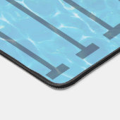 Schwimmer Schwimmteam Pool Schreibtischunterlage (Ecke)