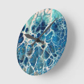 Schwimmer-Strand, Ozean, Surf, Wanduhr (Winkel)