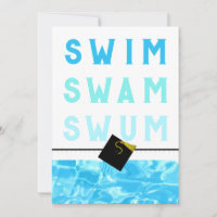 Schwimmer Swim Team Abschluss