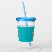 Schwimmer - Synchronschwimmen Acryltrinkbecher (Links)