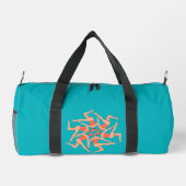 Schwimmer - Synchronschwimmen Klein Duffle Bag (Rückseite)