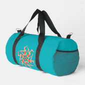 Schwimmer - Synchronschwimmen Klein Duffle Bag (Rechte Ecke)