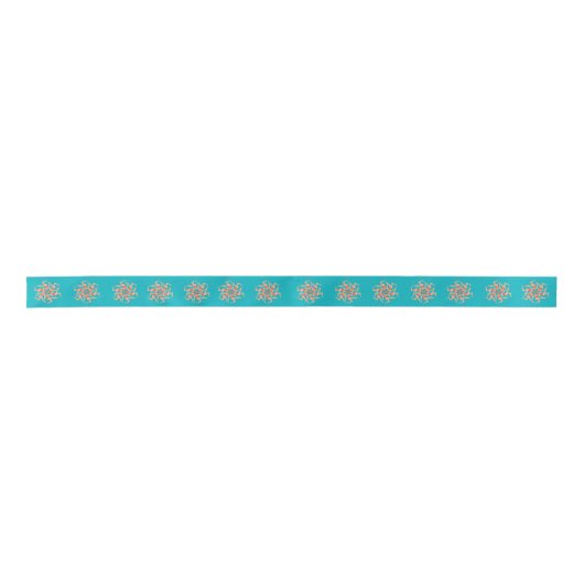 Schwimmer - Synchronschwimmen Satinband (Vorderseite)