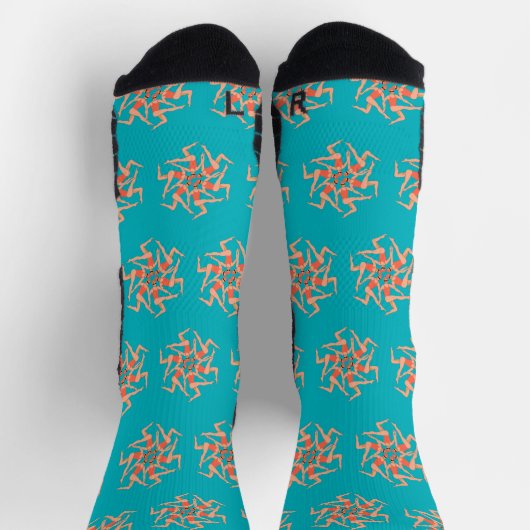 Schwimmer - Synchronschwimmen Socken (Oben)