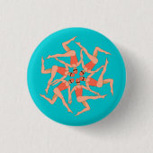 Schwimmer - Synchronschwimmkurographie Button (Vorderseite)