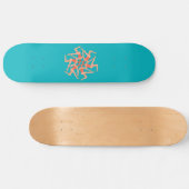 Schwimmer - Synchronschwimmkurographie Skateboard (Horizontal)