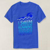 Schwimmer und Trainer schwimmen Outfit Schwimmer T-Shirt (Design vorne)