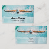 Schwimmer Visitenkarte (Vorne/Hinten)
