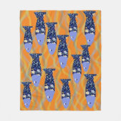 Schwimmer Wassersport Thema Schwimmen Fisch Fleecedecke (Vorderseite)