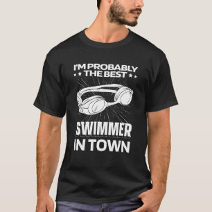 Schwimmerbrille Schwimmen Pool - Schwimmen T-Shirt