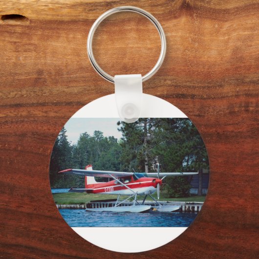 Schwimmerflugzeug Schlüsselanhänger (Vorderseite)