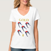 SCHWIMMERIN T-Shirt (Vorderseite)