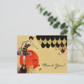 Schwimmermädchen ~ Postkarte (Stehend Vorderseite)