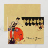 Schwimmermädchen ~ Postkarte (Vorne/Hinten)