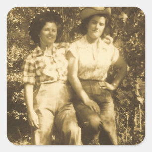 SCHWIMMERN DES RODEOS QUADRATISCHER AUFKLEBER