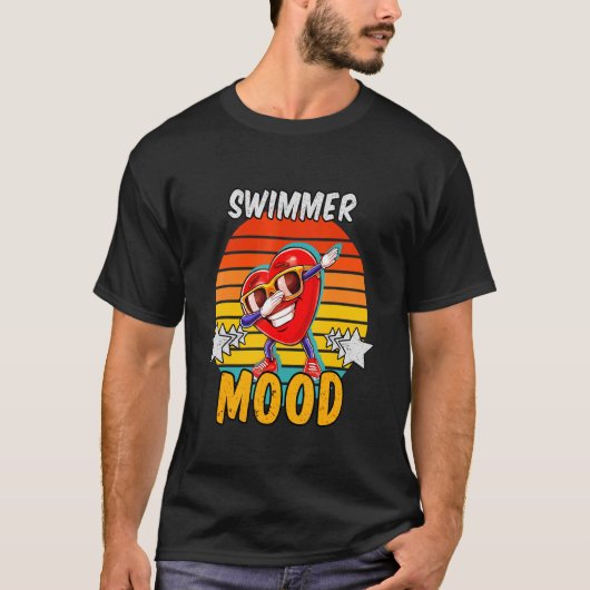 Schwimmerstimmung T-Shirt (Vorderseite)