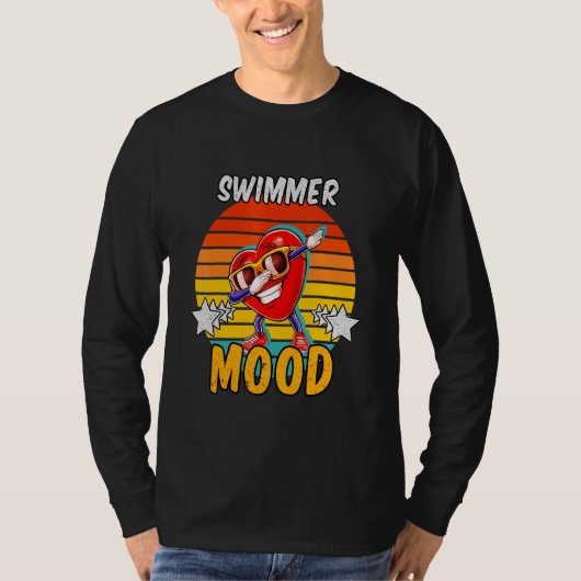 Schwimmerstimmung T-Shirt (Vorderseite)