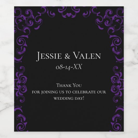 SCHWIMMERVORLAGE WEINETIKETT (Einzelnes Label)