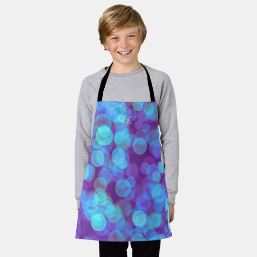 Schwimmfarbe Schürze (Getragen)