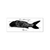Schwimmfisch Gummistempel (Stempel)