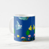 Schwimmfisch Kaffeetasse (Vorderseite Links)