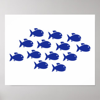 Schwimmfisch Poster