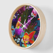 Schwimmfisch Uhr (Winkel)