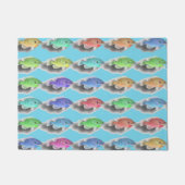 Schwimmfische Fußmatte (Vorderseite)