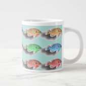 Schwimmfische Jumbo-Tasse (Rechts)