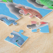 Schwimmfische Puzzle (Seite)