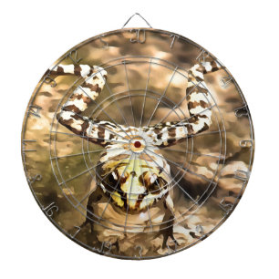 Schwimmfrösche, eingebettet in klares Wasser Paint Dartscheibe