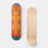 Schwimmfuchs Skateboard (Vorderseite)