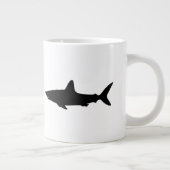 Schwimmhai Jumbo-Tasse (Rechts)
