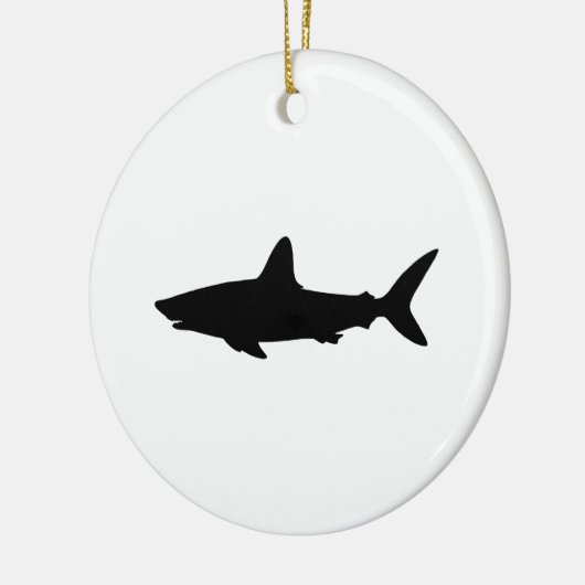 Schwimmhai Keramik Ornament (Links)