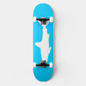 Schwimmhai Skateboard (Vorderseite)