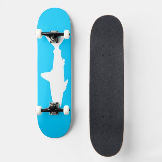 Schwimmhai Skateboard (Vorderseite)